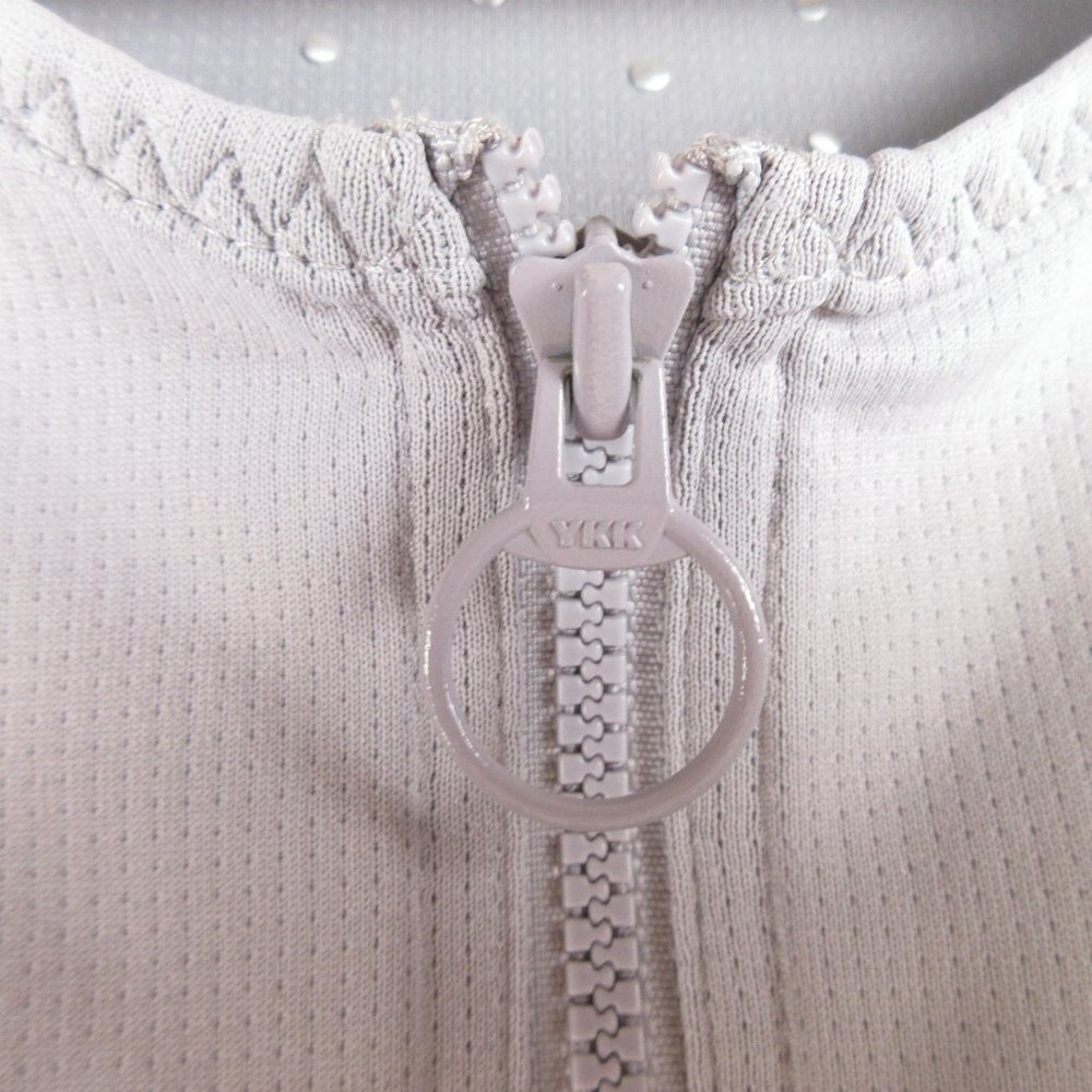 Adidas by Stella McCartney Zip Down Tank Top Size 36 Gray Climachill - Picture 4 of 9